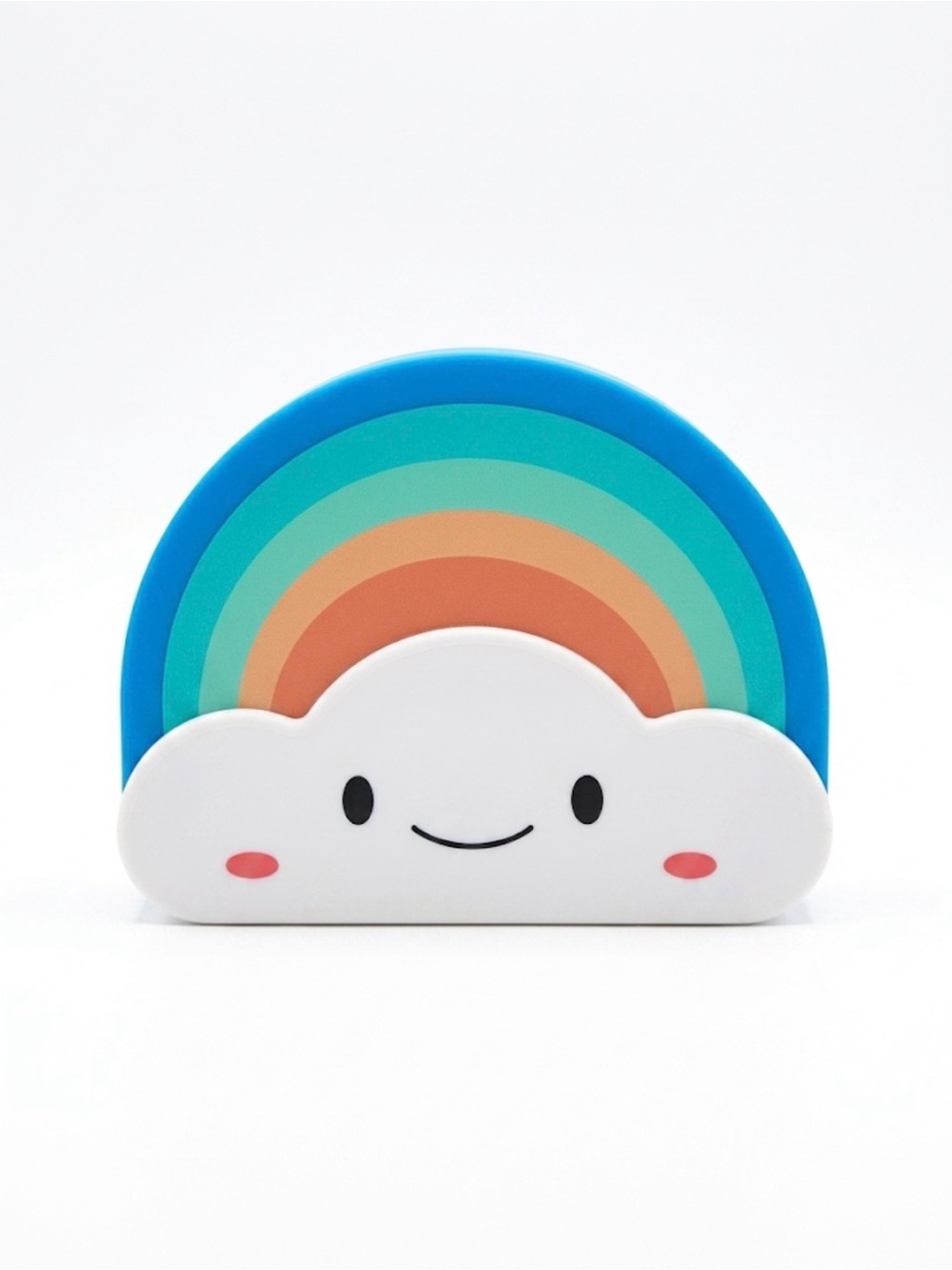 Mahli Baby Smiling Cloud Rainbow Humidifier - Blue, Teal & Coral